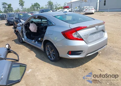 2020 Honda Civic Ex from USA, damaged, VIN 19XFC1F32LE020576